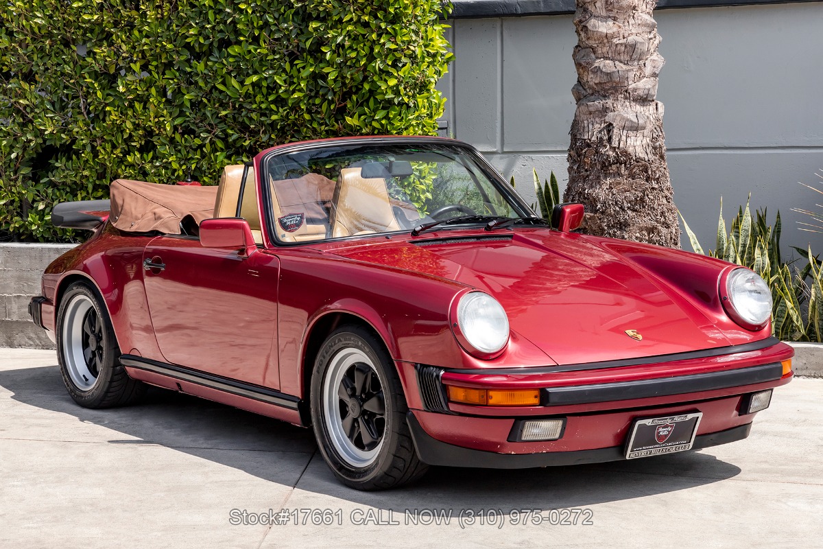 1989 Porsche Carrera Cabriolet