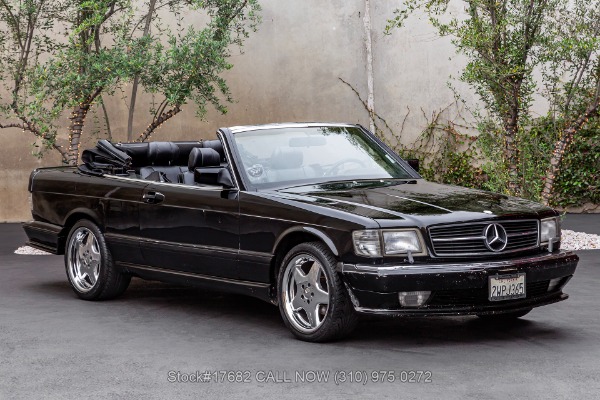 1987 Mercedes-Benz 560SEC Cabriolet Conversion