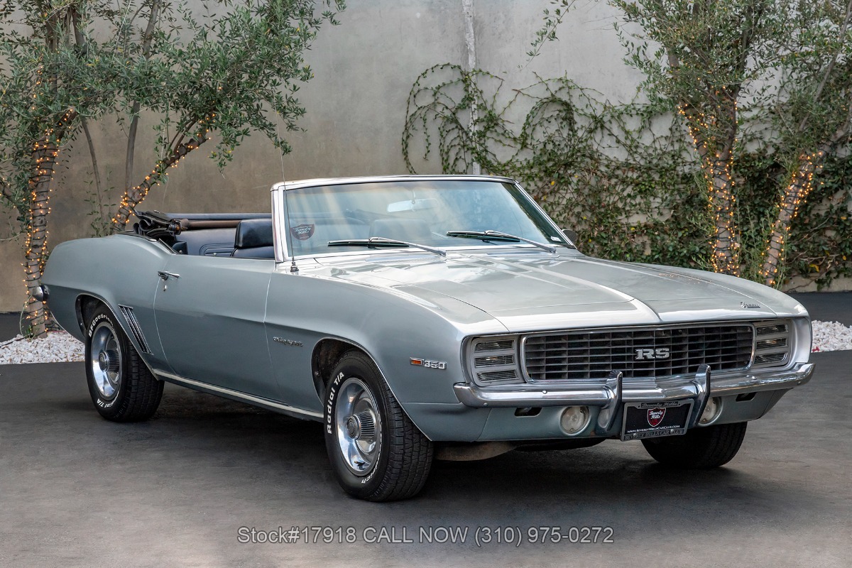 1969 Chevrolet Camaro RS Convertible Beverly Hills Car Club 1969 Chevrolet Camaro RS Convertible Beverly Hills Car Club