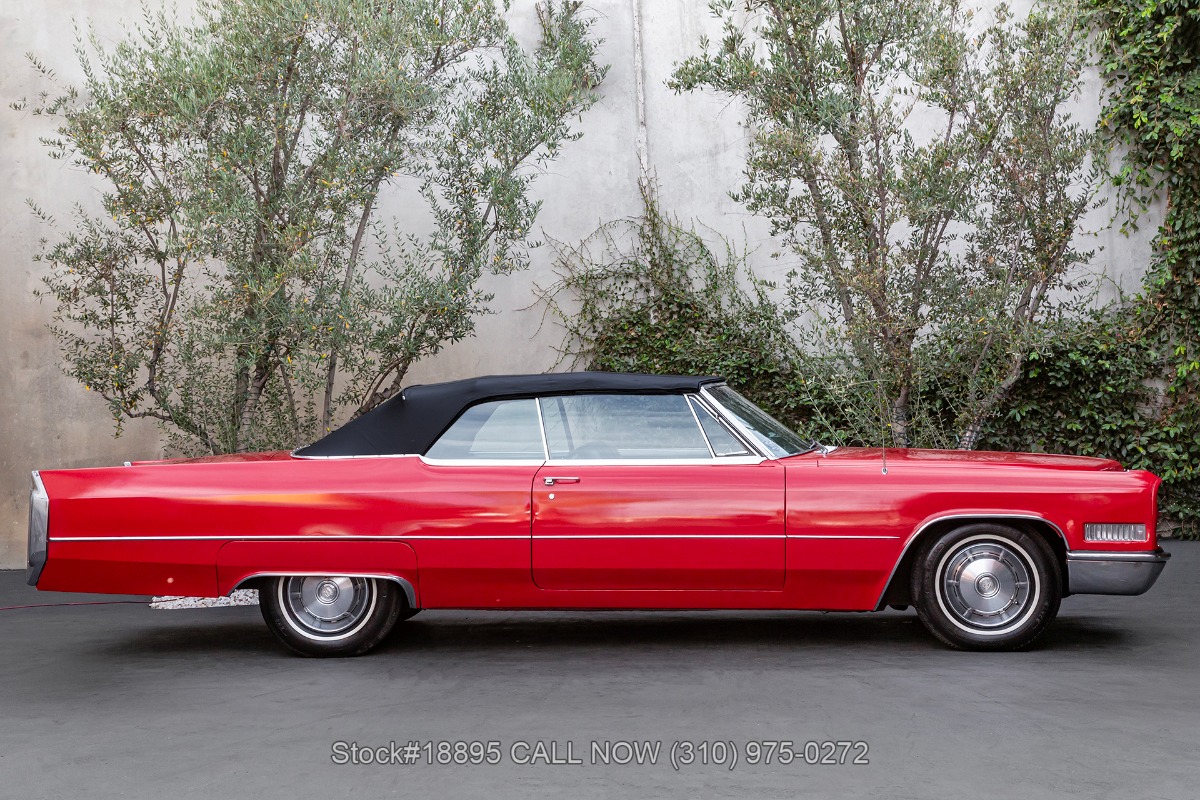 BOS Cadillac de Ville Convertible レッド Diecast model cars Cadillac Deville 1/87 BoS Models DeVille