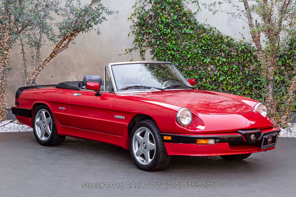 1988 Alfa Romeo Spider Quadrifoglio