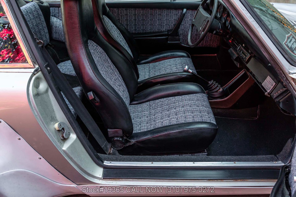1975 911S Sunroof Delete Coupe Silver Anniversary Edition picture #19