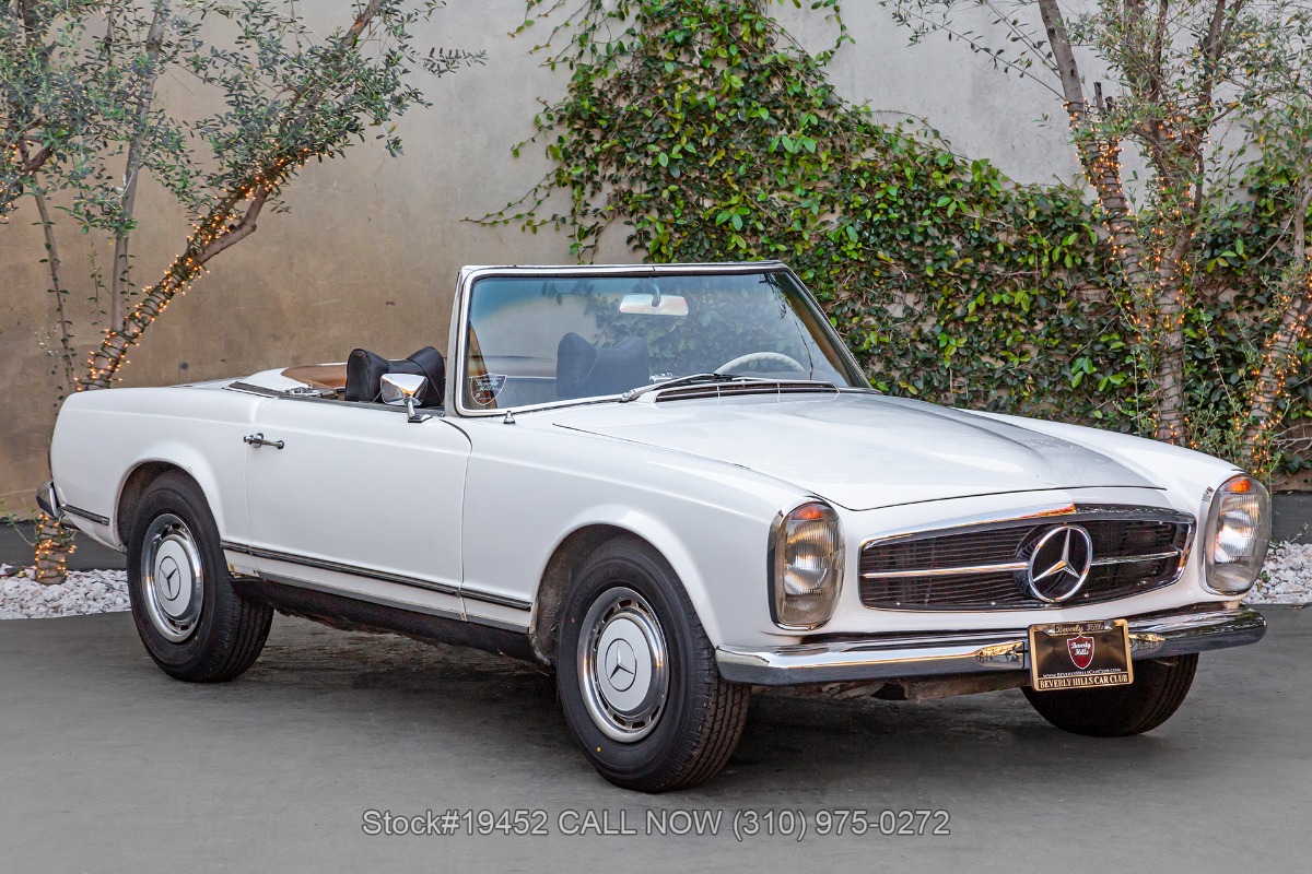 1965 Mercedes-Benz 230SL with 2 tops