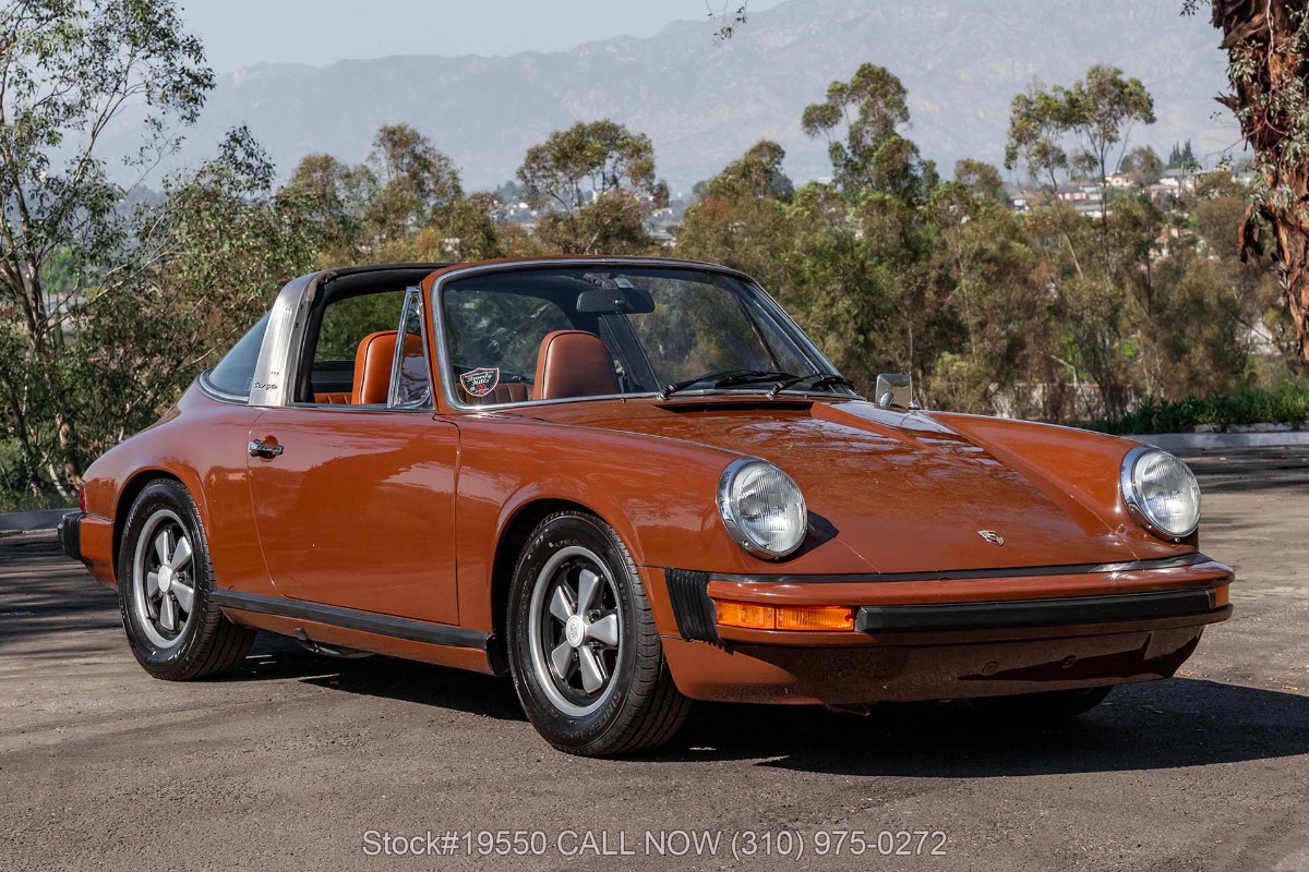 1974 Porsche 911 Targa 3.2 in Bitter Chocolate | Beverly Hills Car