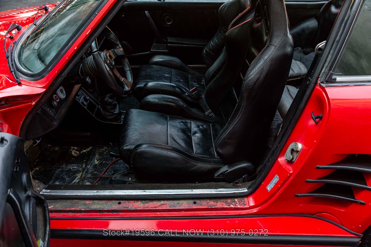 1983 911SC Sunroof Coupe Steel Slant Nose Conversion picture #15