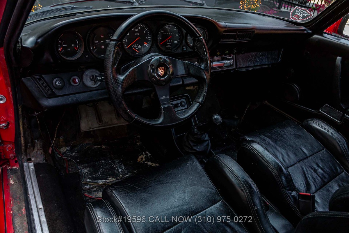 1983 911SC Sunroof Coupe Steel Slant Nose Conversion picture #17