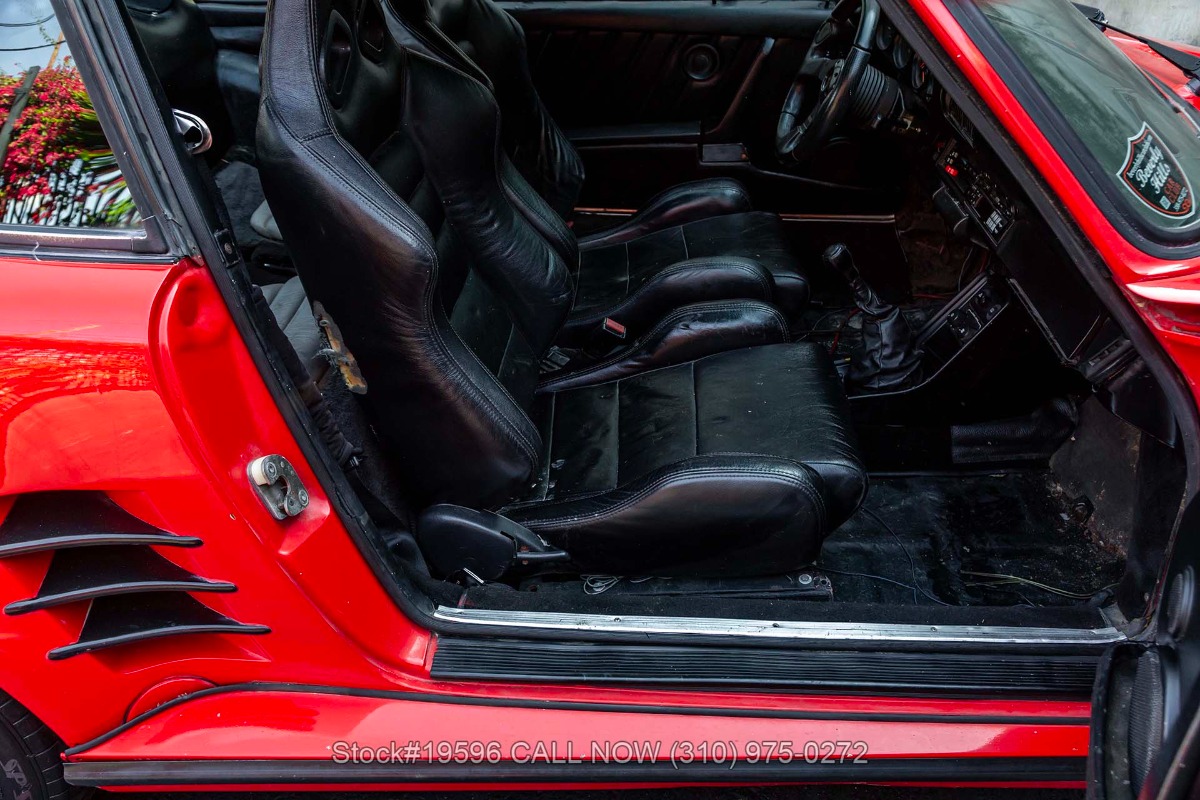 1983 911SC Sunroof Coupe Steel Slant Nose Conversion picture #20