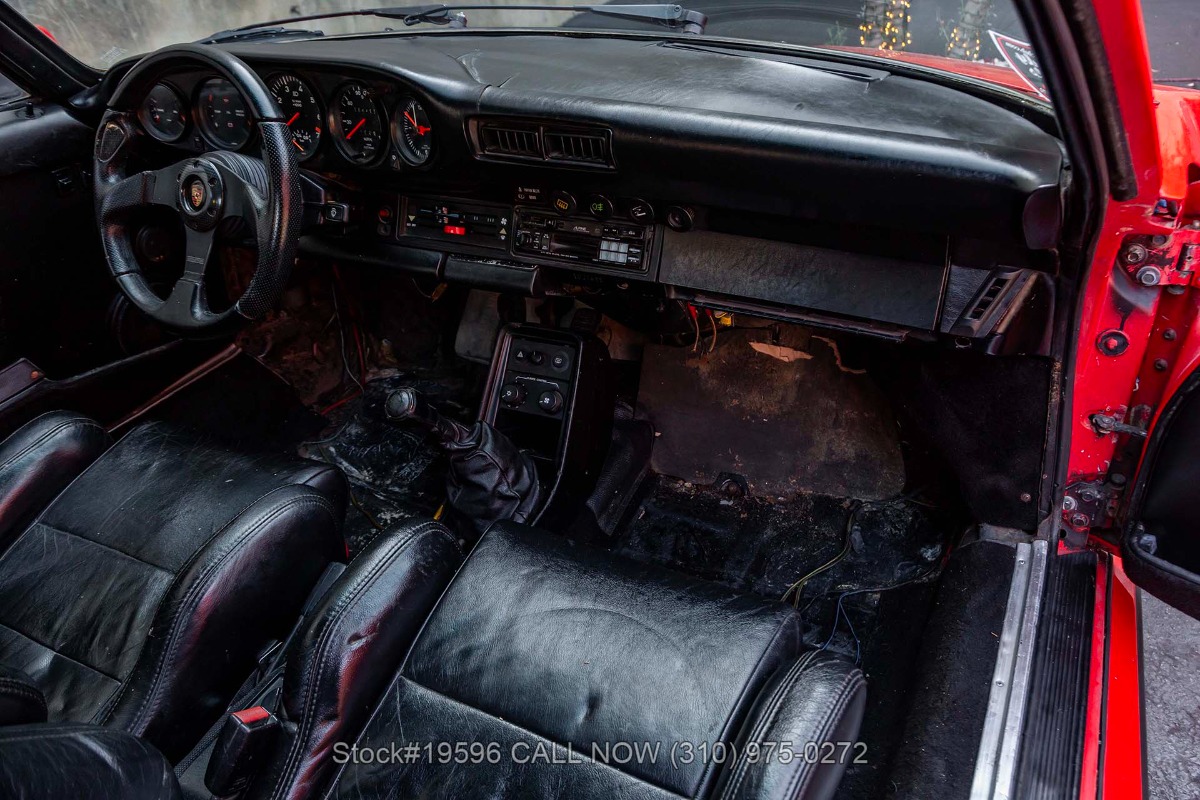 1983 911SC Sunroof Coupe Steel Slant Nose Conversion picture #22