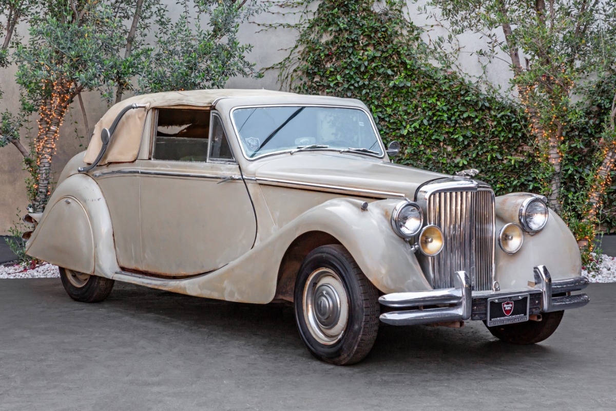 1950 Jaguar Mark V DHC 3.5
