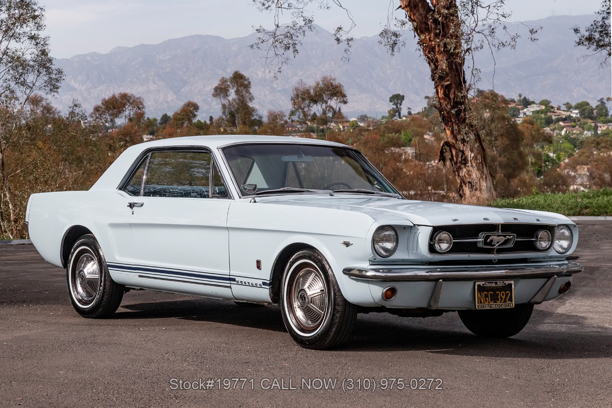 1965 Ford Mustang A-Code Coupe with Luxury Pony Interior
