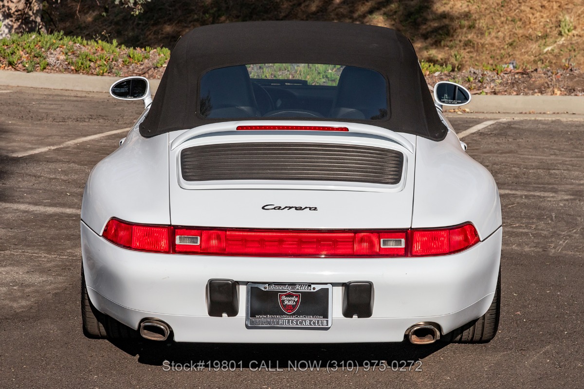 1998 993 Carrera Cabriolet picture #12