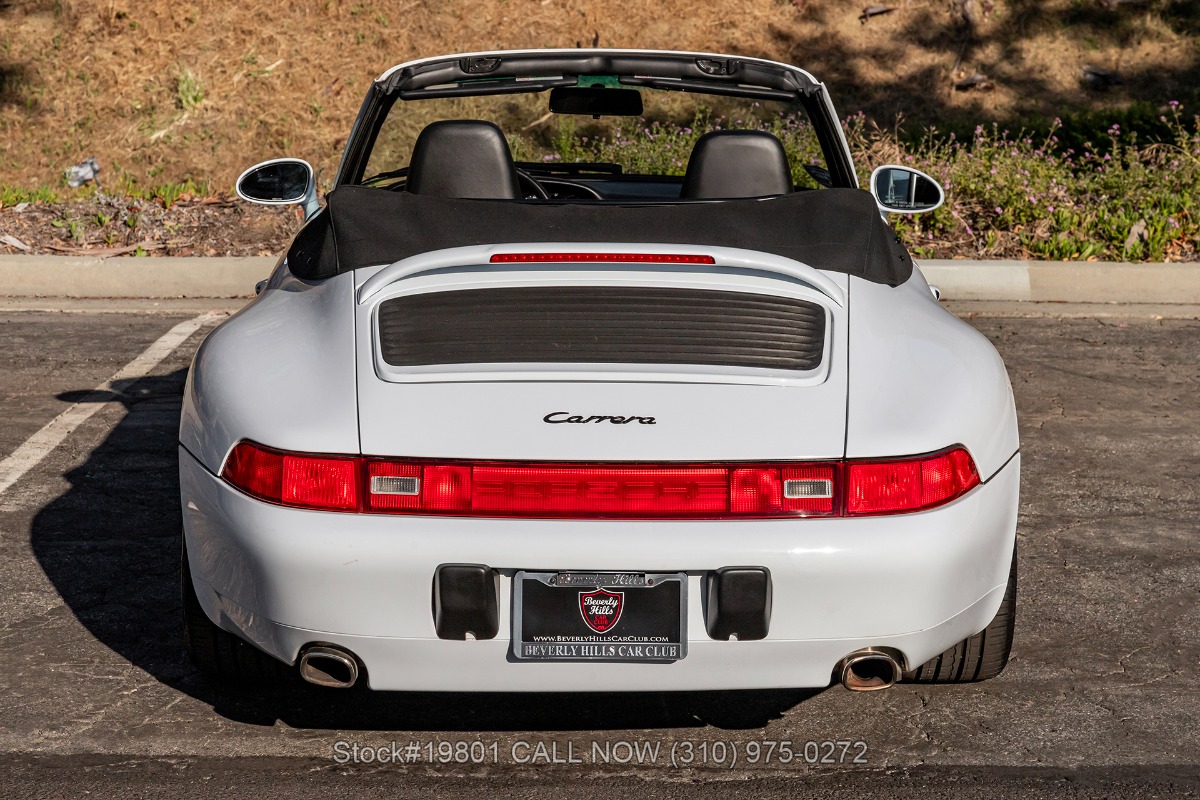 1998 993 Carrera Cabriolet picture #6
