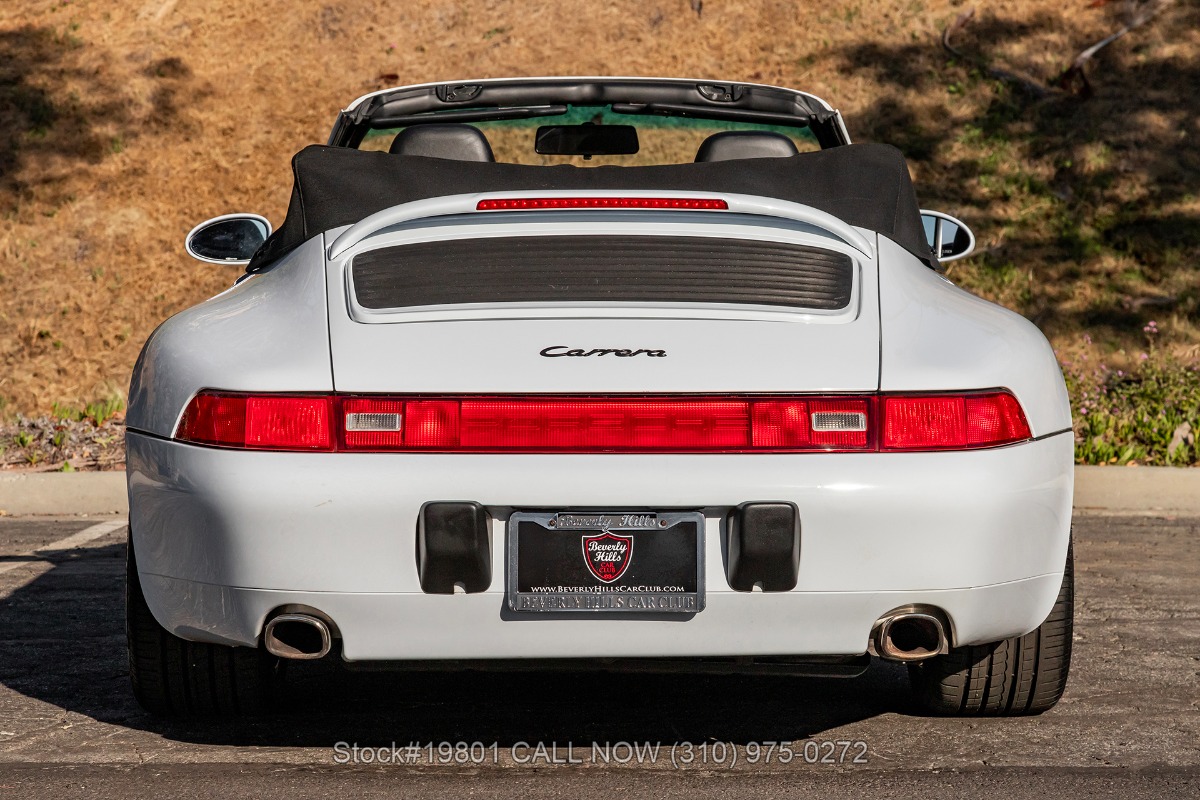 1998 993 Carrera Cabriolet picture #7