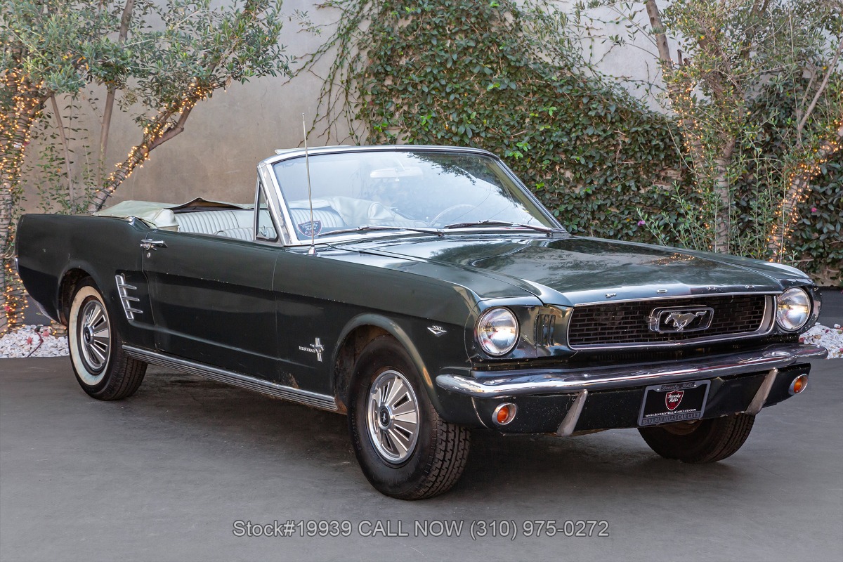 1966 Ford Mustang A-Code Convertible 3-Speed 
