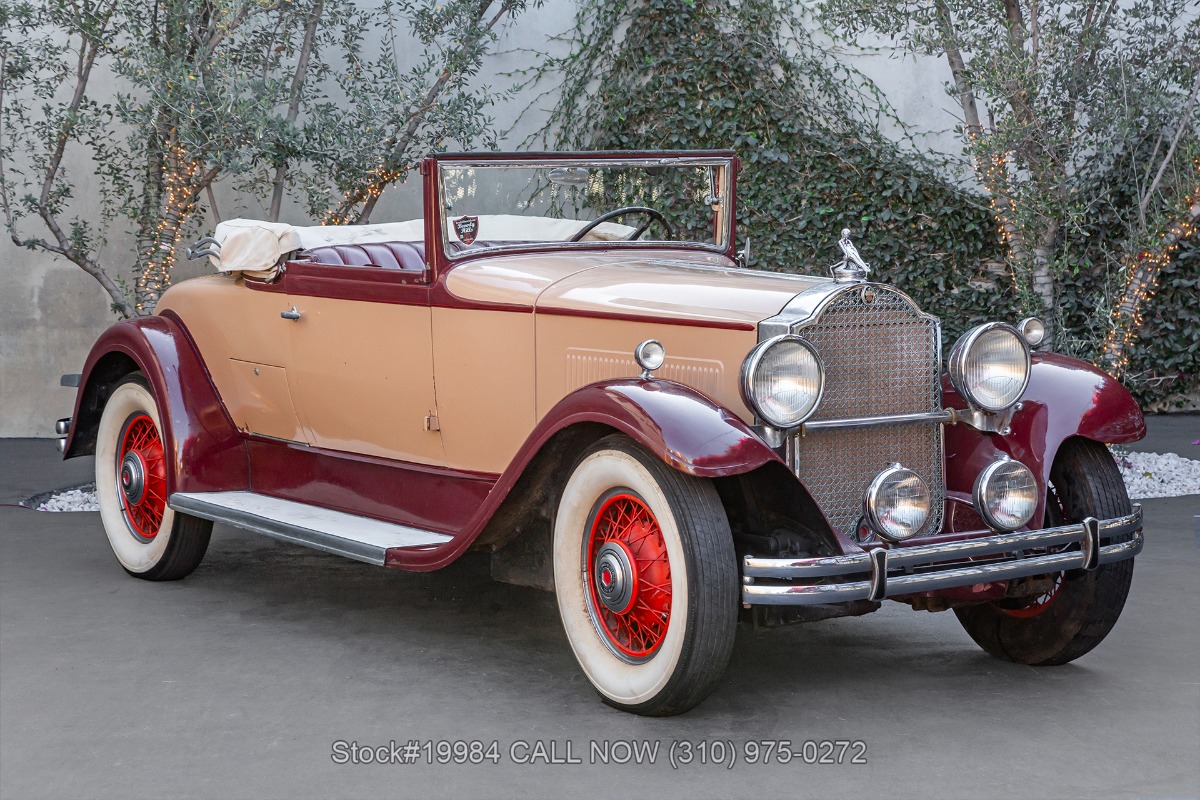 1931 Packard Series 833 Standard Eight Rumble Seat Convertible Coupe 