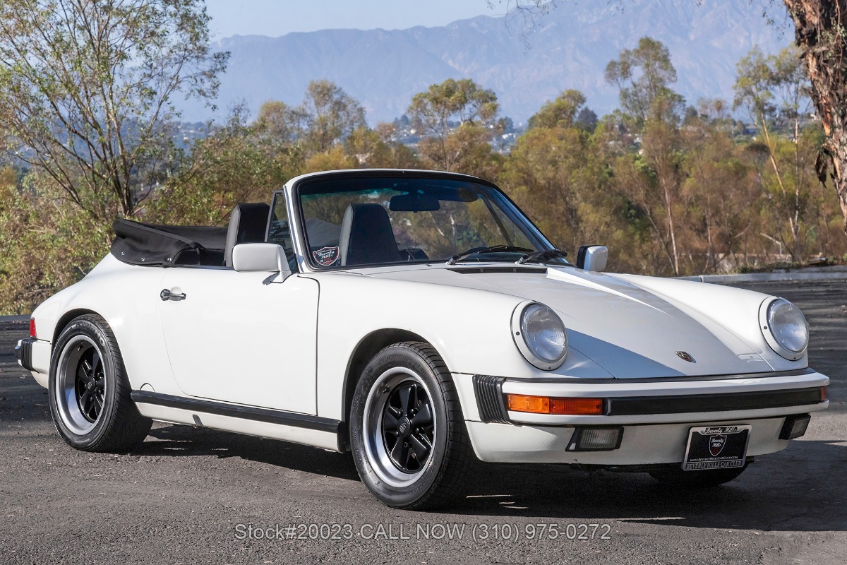 1988 Porsche Carrera Cabriolet G50