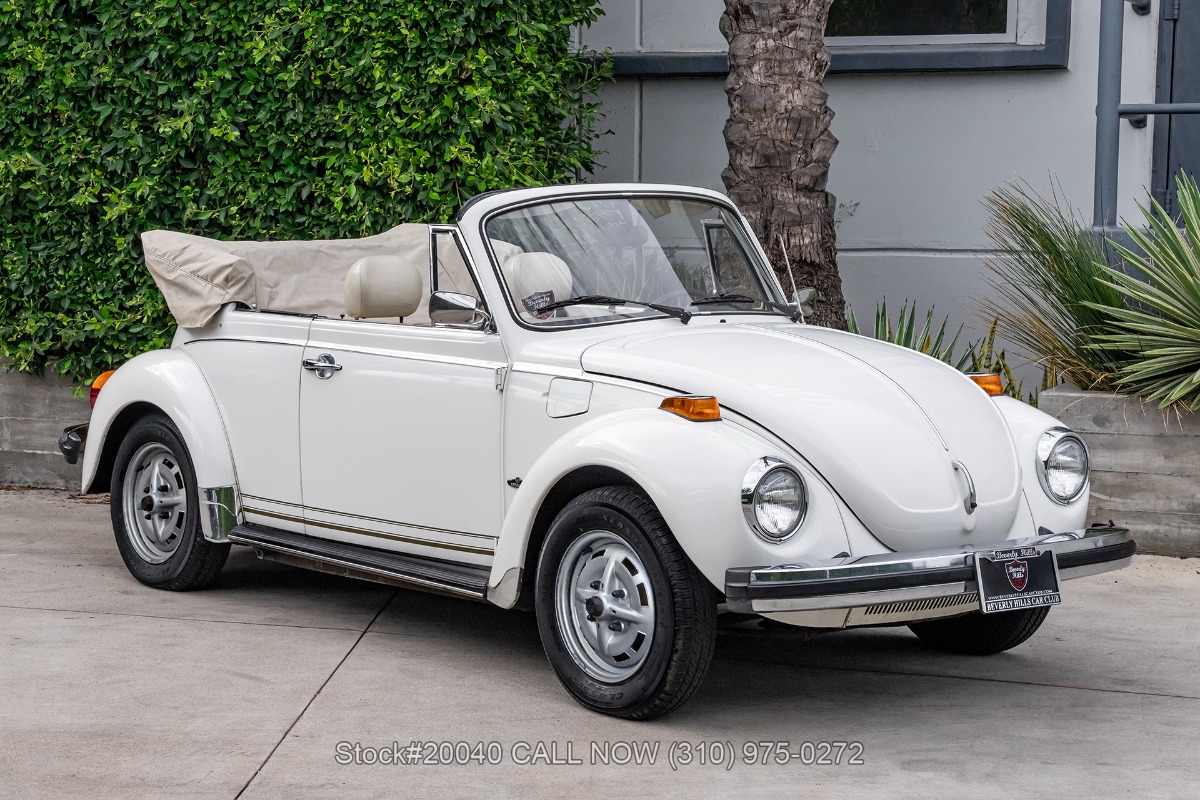 1977 Volkswagen Super Beetle Cabriolet Champagne Edition