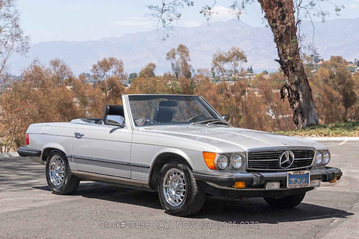 1985 Mercedes-Benz 380SL with 2 Tops