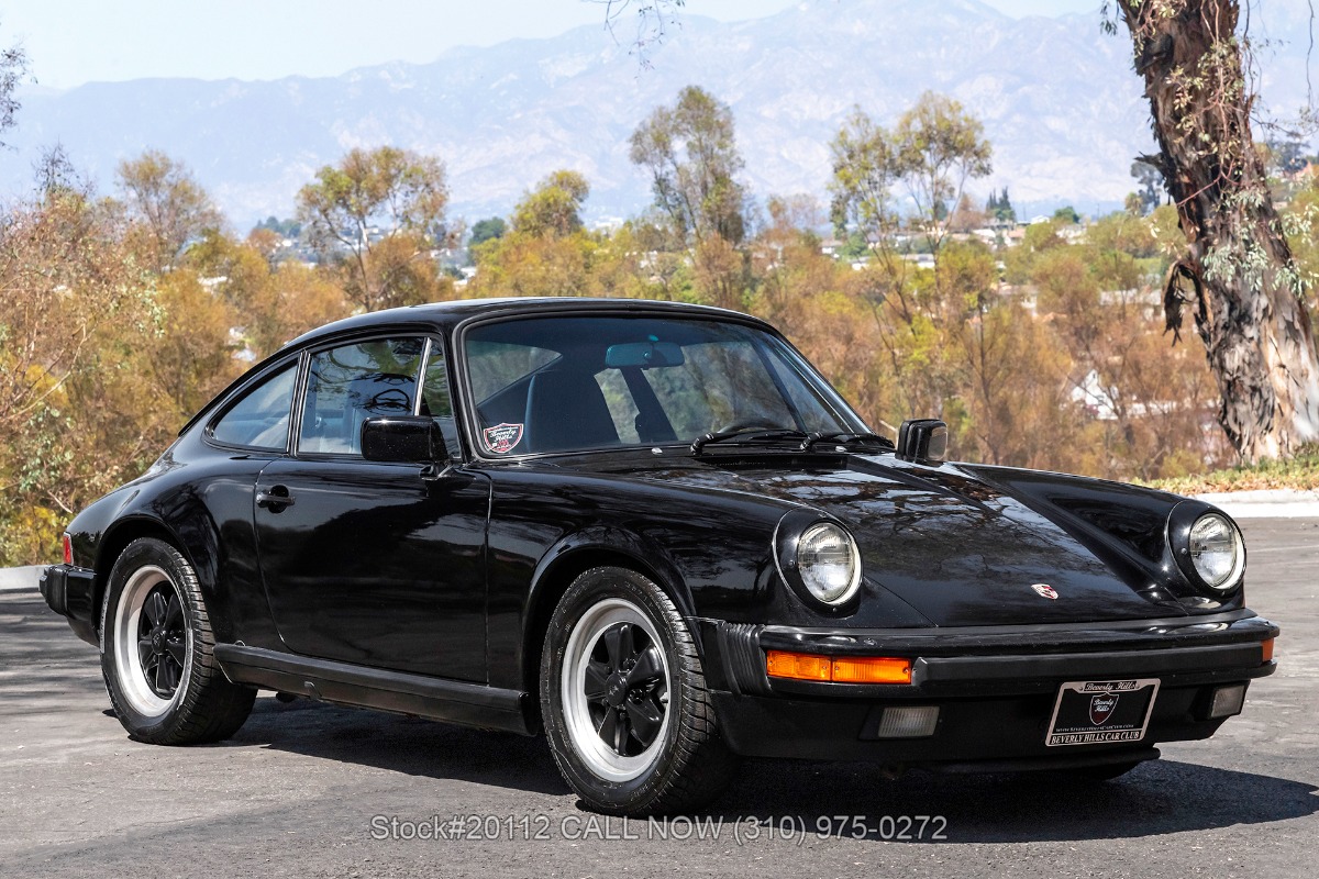 1986 Porsche Carrera Sunroof Coupe