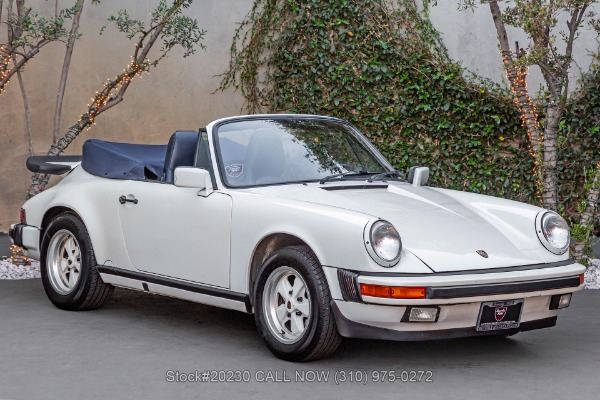 1988 Porsche Carrera Cabriolet