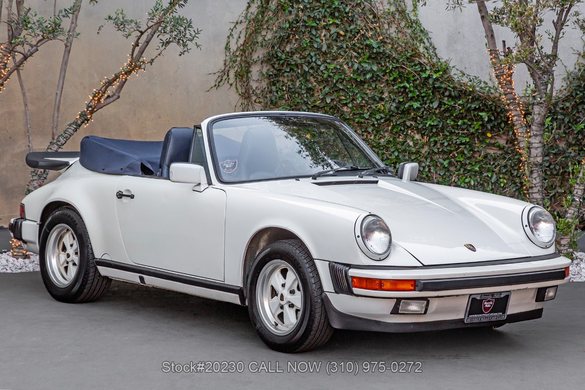 1988 Porsche Carrera Cabriolet 