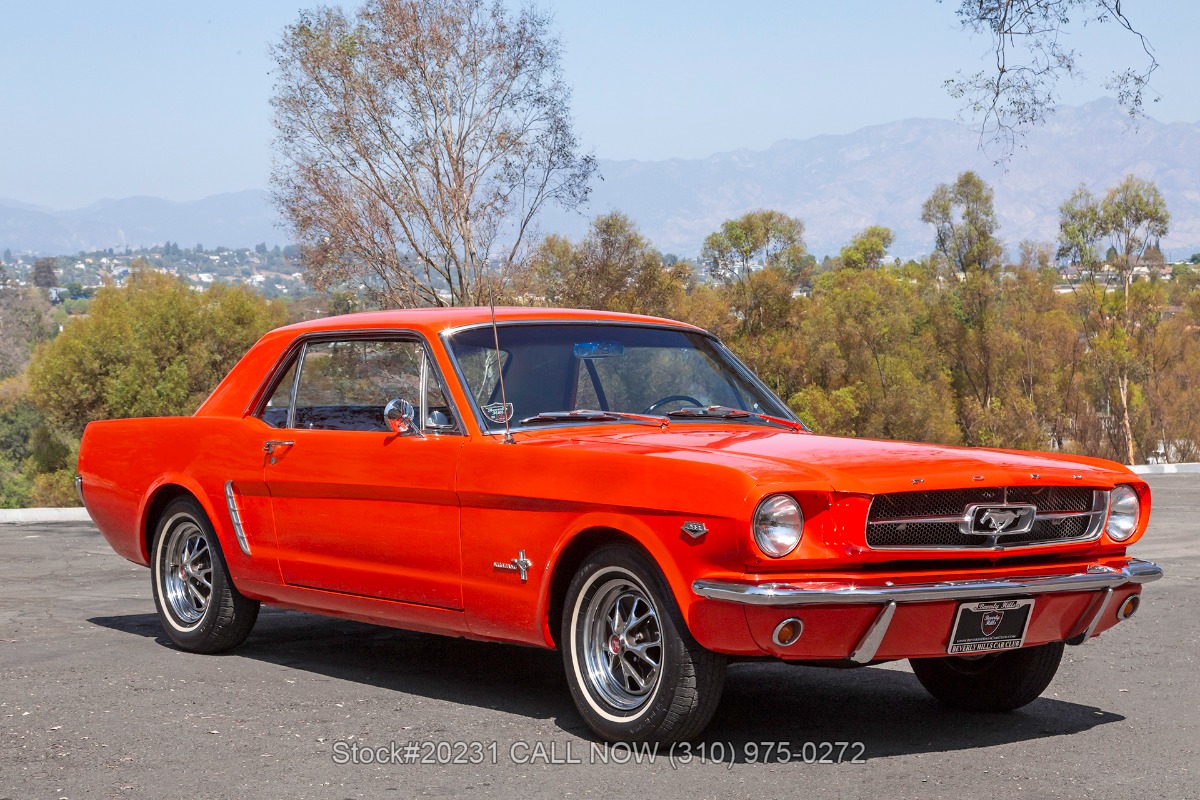 1965 Ford Mustang Coupe K-Code High Performance 289 4-Speed