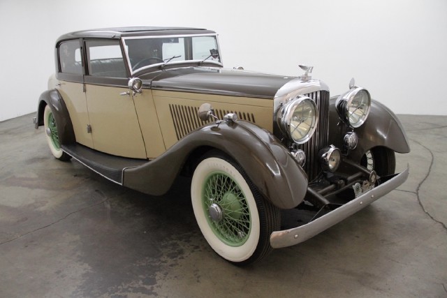 1934 Bentley Derby Coachbuilt by Freestone and Webb