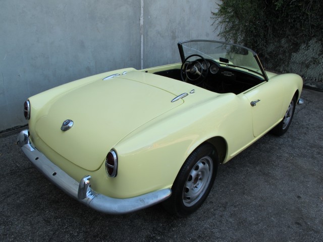 1958 Alfa Romeo Veloce Giulietta Spider Beverly Hills