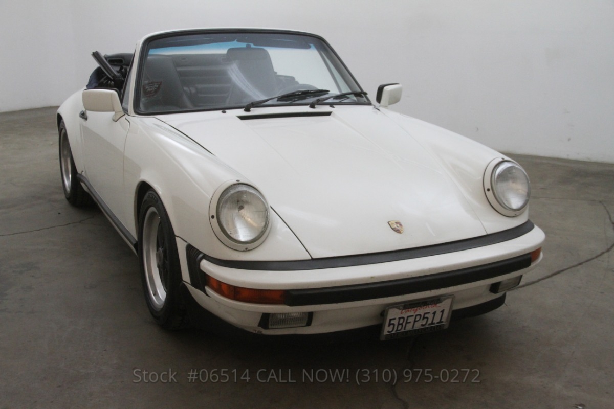 1989 Porsche Carrera Cabriolet