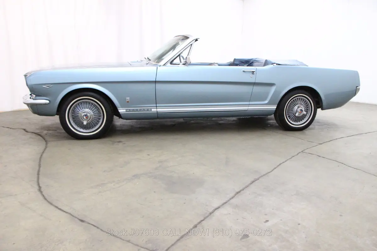 1965 Blue Mustang Convertible