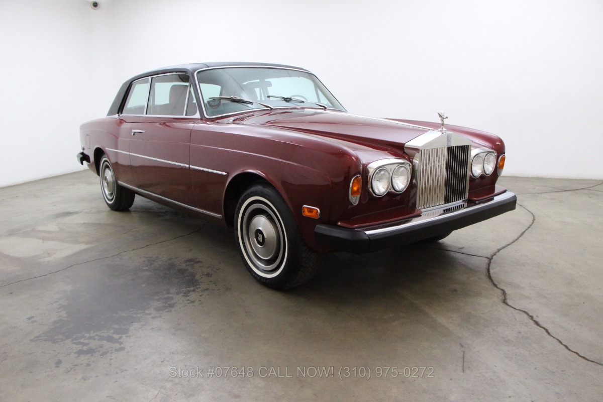 1974 Rolls-Royce Corniche Coupe Left Hand Drive