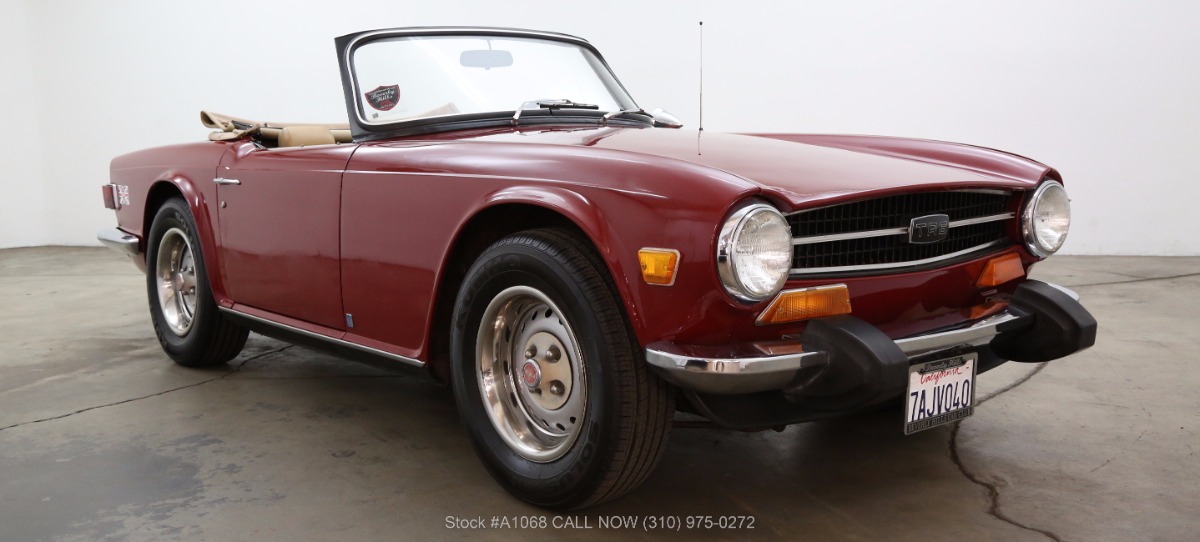1974 Triumph Tr6 Roadster Beverly Hills Car Club