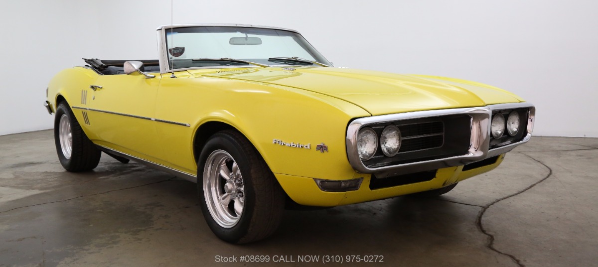 1968 Pontiac Firebird Convertible Beverly Hills Car Club