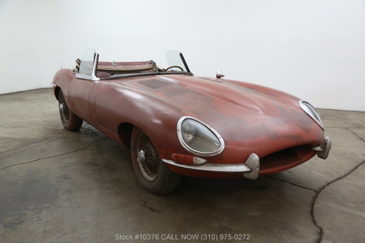 1961 Jaguar XKE Series I Flat Floor Louvered Bonnet Roadster