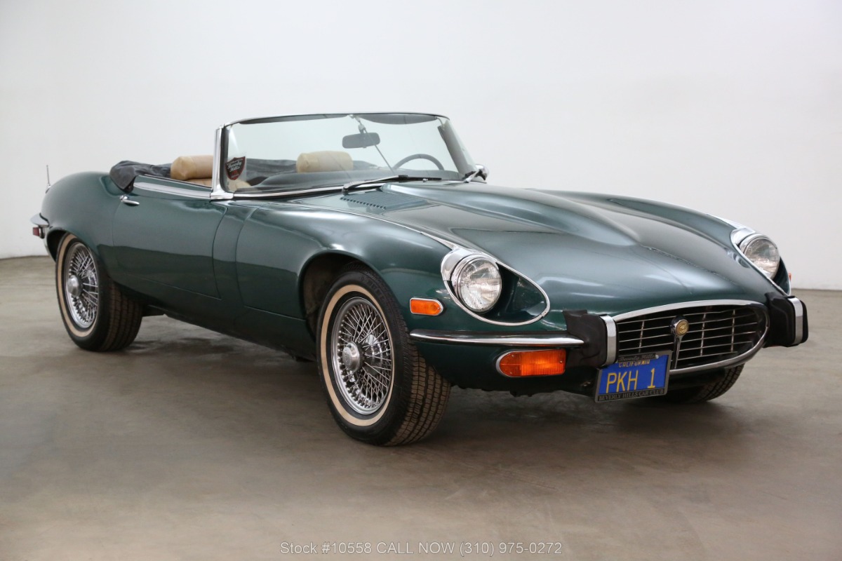 1973 Jaguar XKE V12 Roadster Beverly Hills Car Club