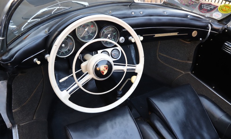 Porsche 356A Speedster dash