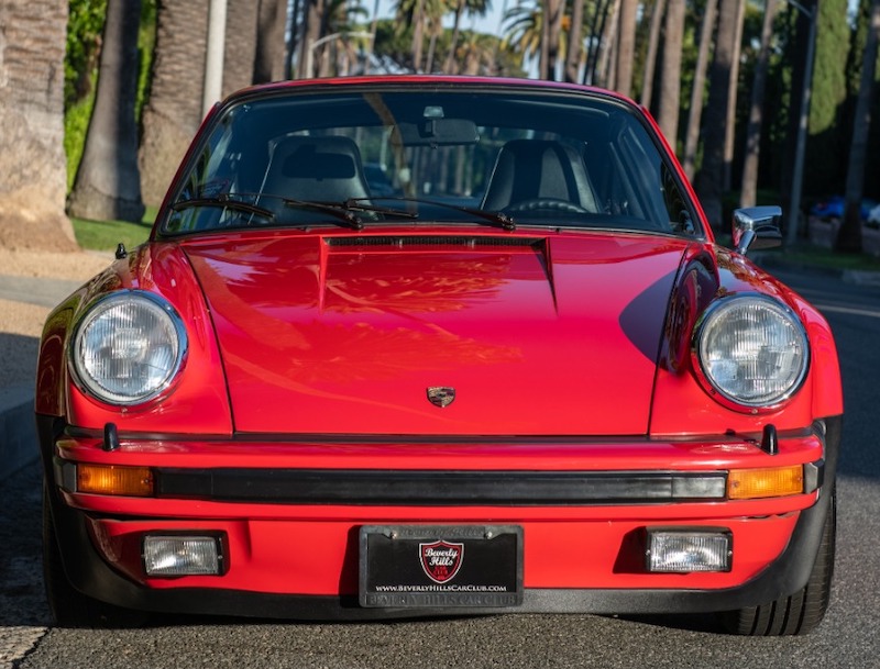 1975 Porsche 930 Turbo front end