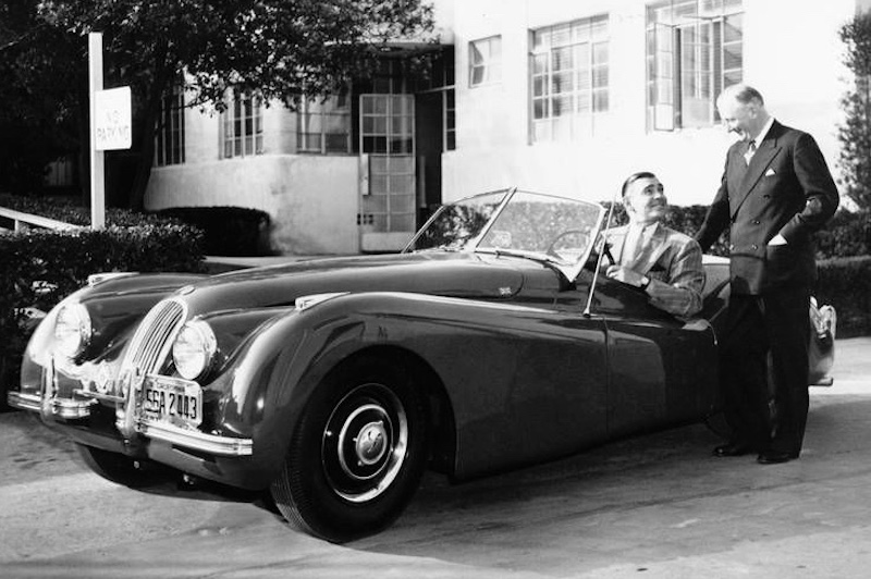 Clark Gable Jaguar XK120