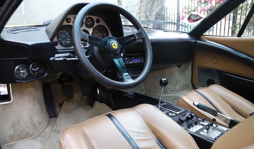 1979 Ferrari 308GTB interior