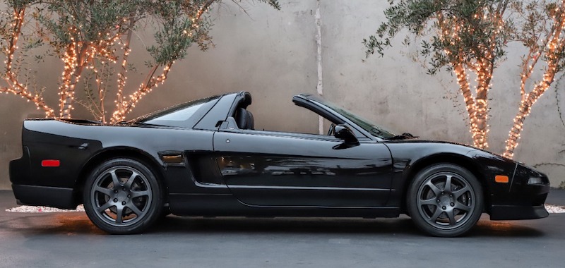 1996 Acura NSX-T side view