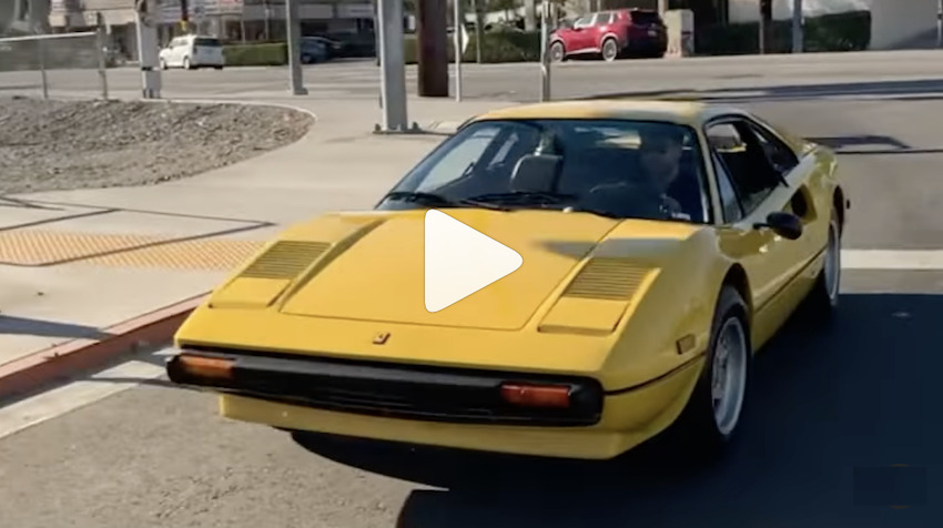 Driving a 1979 Ferrari 308GTB