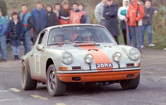 Brian Powley Porsche 911 rally