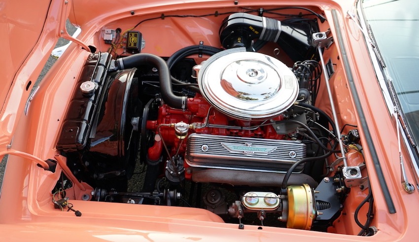 1957-ford-thunderbird engine