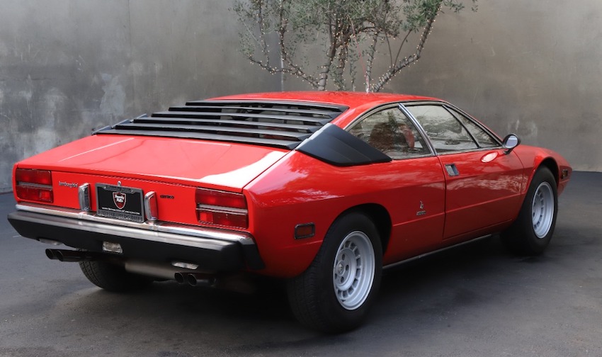 1975 Lamborghini Urraco P250 rear