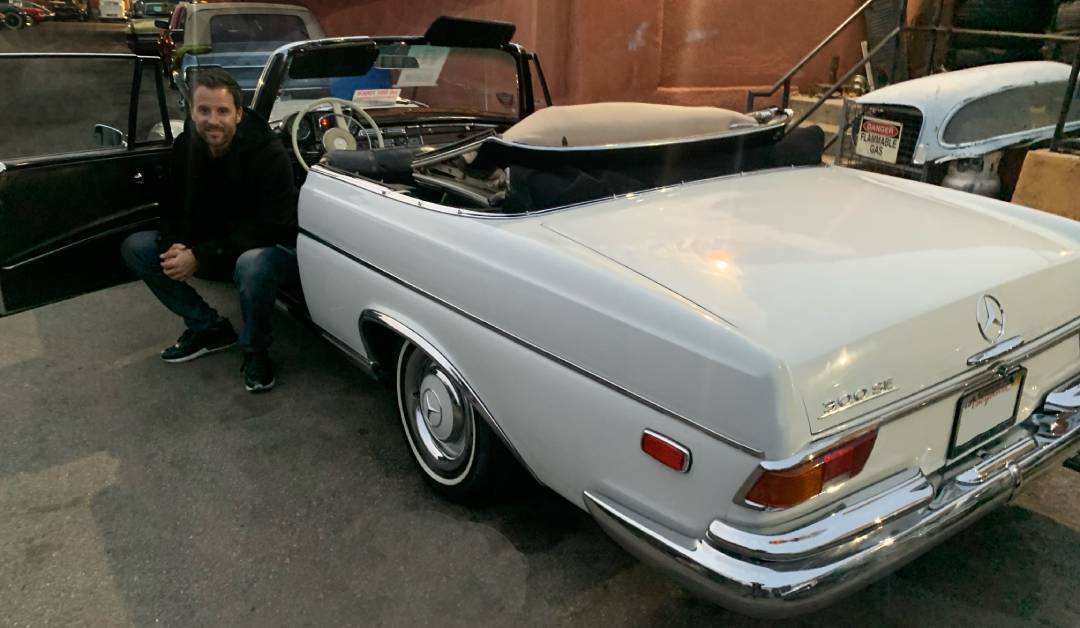 Mercedes-Benz 300SE Cabriolet Buyer Alex Manos (1)