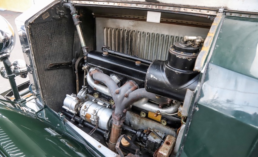 1933 Rolls-Royce Drophead Coupe engine