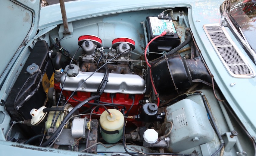 1966 Volvo 1800S engine