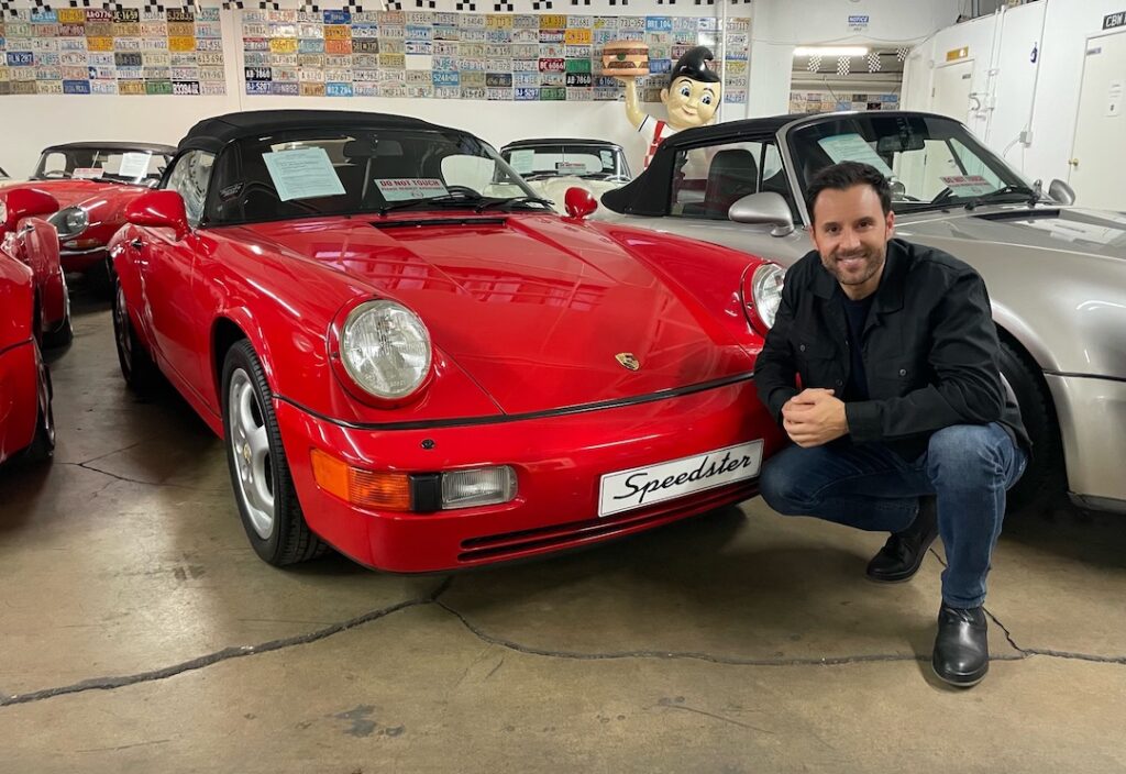 1994 Porsche 911 Speedster buyer Alex Manos