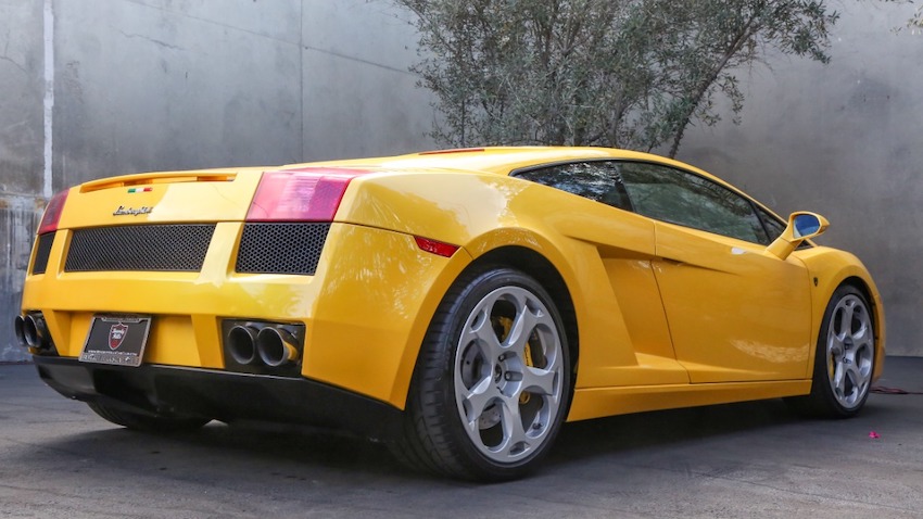 2004 Lamborghini Gallardo 6-Speed rear