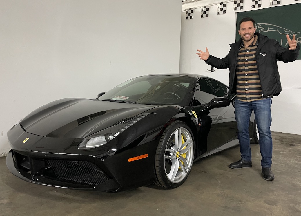 2016 Ferrari 488GTB buyer Alex Manos